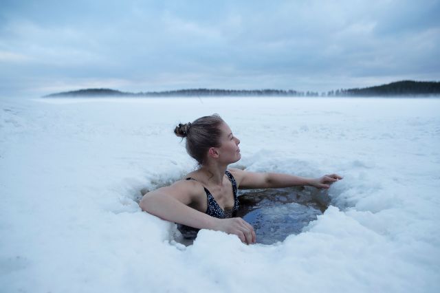 Finnish moment of happiness – cherish the cold